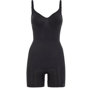 SKIMS Seamless Sculpt Mid Thigh Bodysuit - Onyx